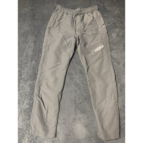 Hoka One One Lifestyle Performance Jogger Pant Wmns Size S Gray Pockets - Picture 1 of 6